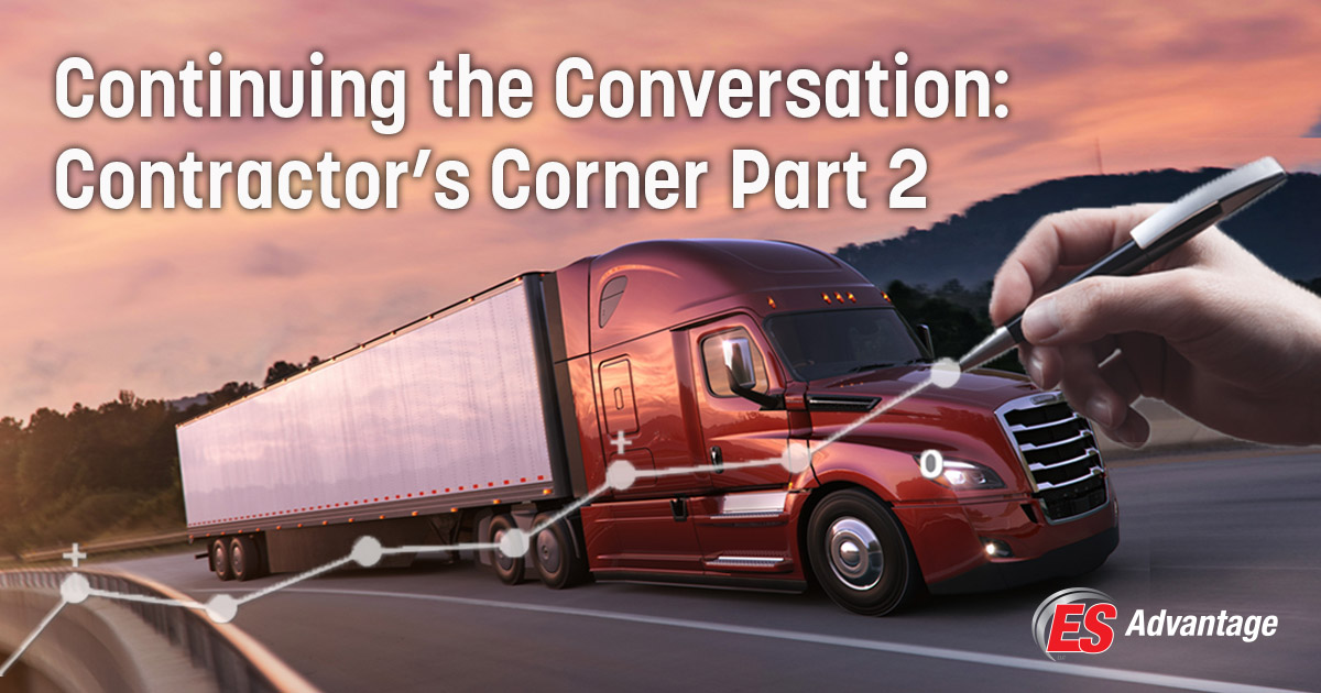 Continuing the Conversation: Contractor’s Corner Part 2