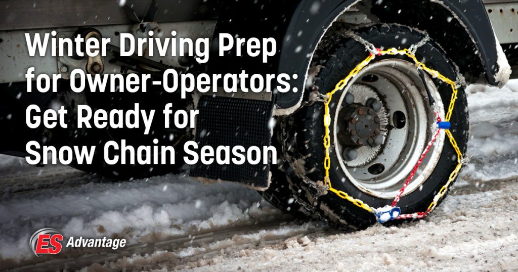 Winter Prep for Owner Operators