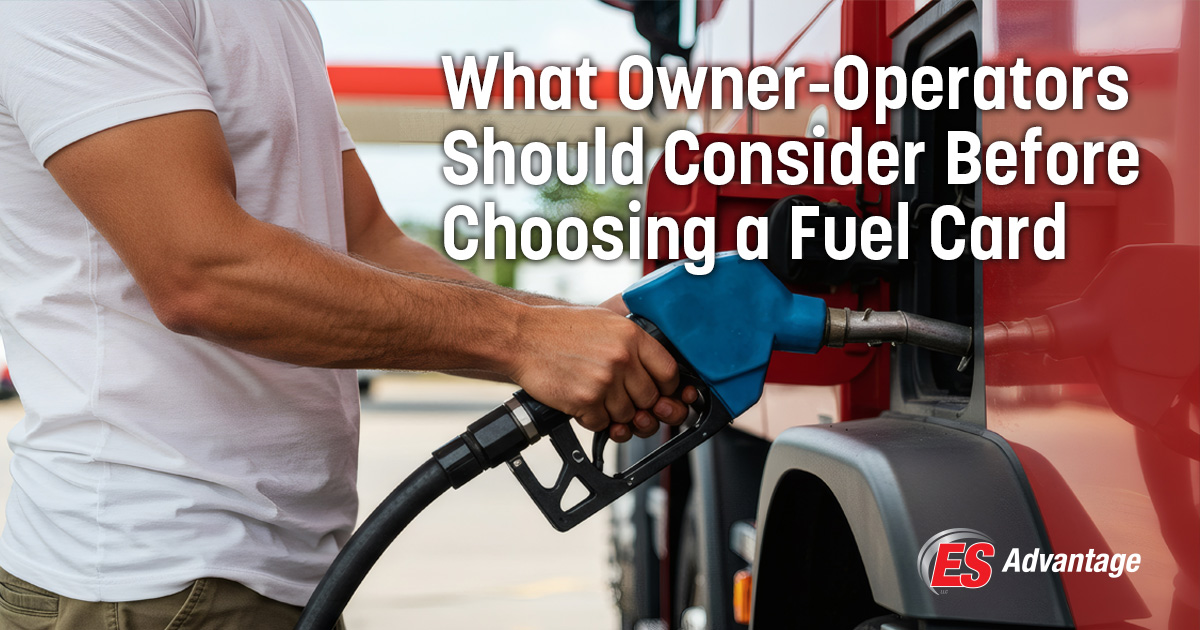 fuel card programs for owner-operators
